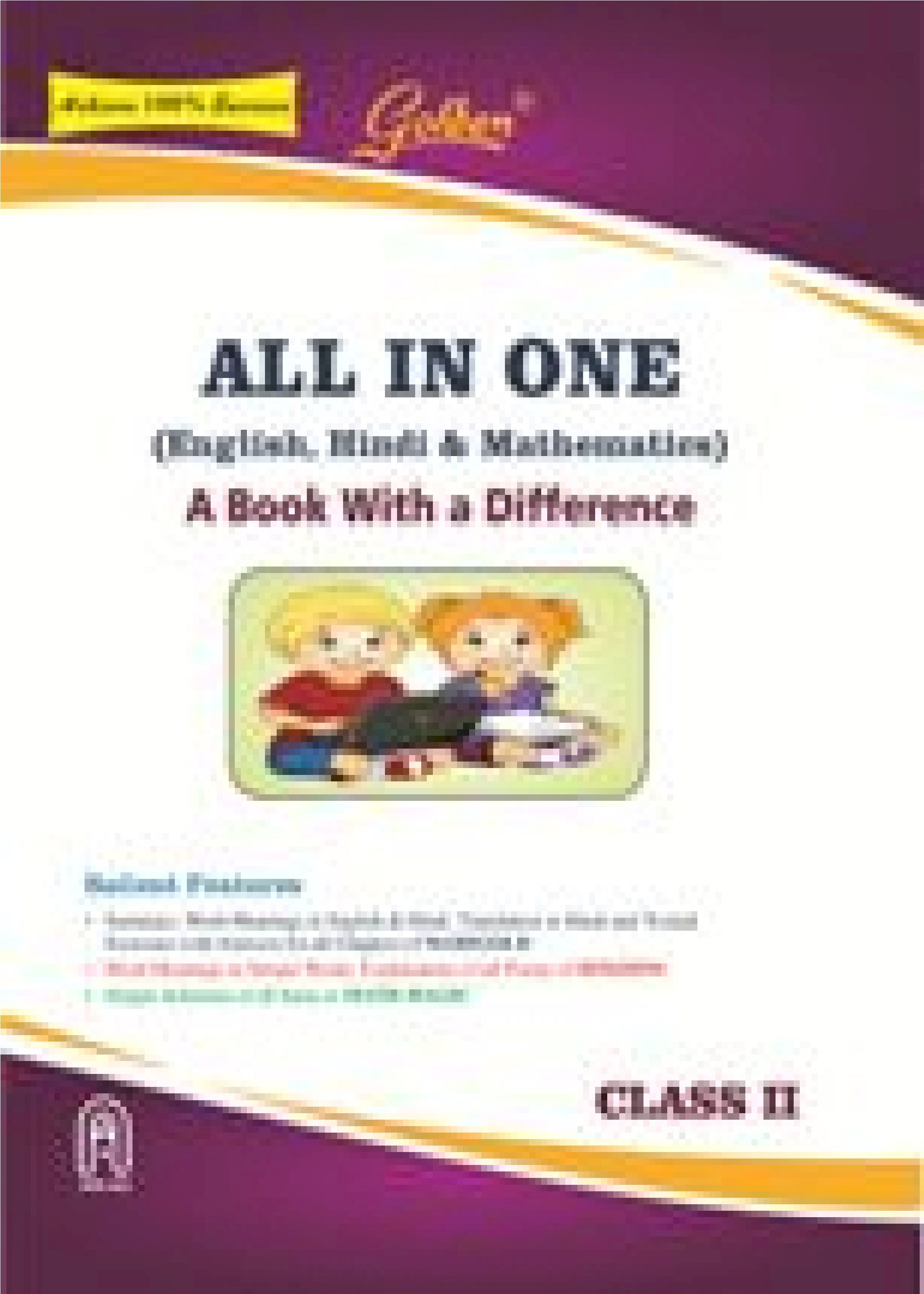 GOLDEN GUIDE CLASS 2 ALL IN ONE (ENGLISH, HINDI & MATHEMATICS)