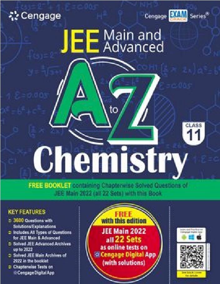 CENGAGE A TO Z CHEMISTRY FOR JEE MAIN & ADVANCED CLASS 11