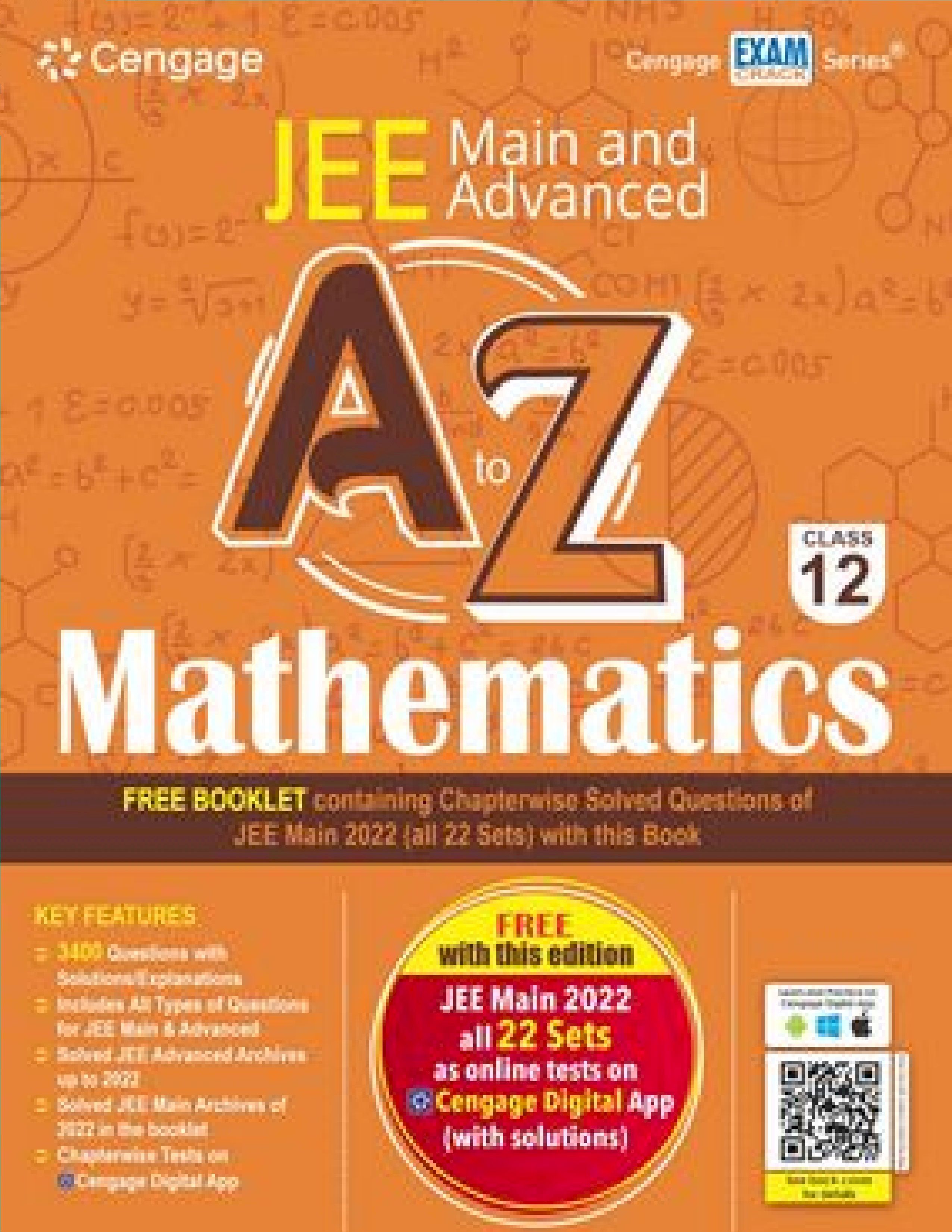 CENGAGE A TO Z MATHEMATICS FOR JEE MAIN & ADVANCED CLASS 12
