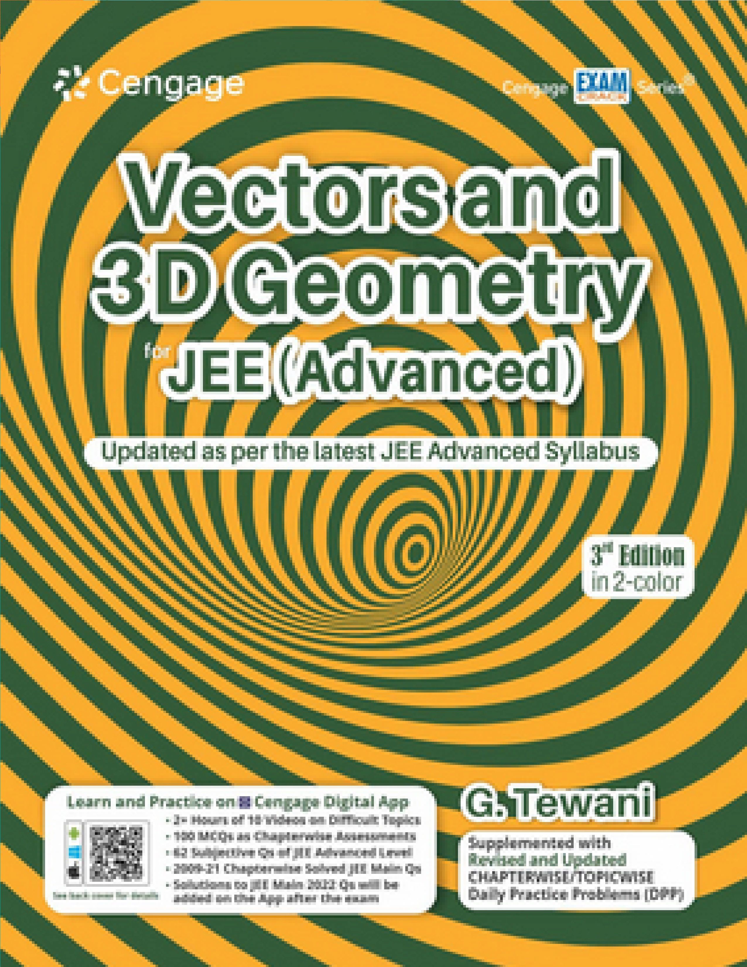 CENGAGE MATHEMATICS VECTORS & 3D GEOMETRY FOR JEE (ADVANCED)