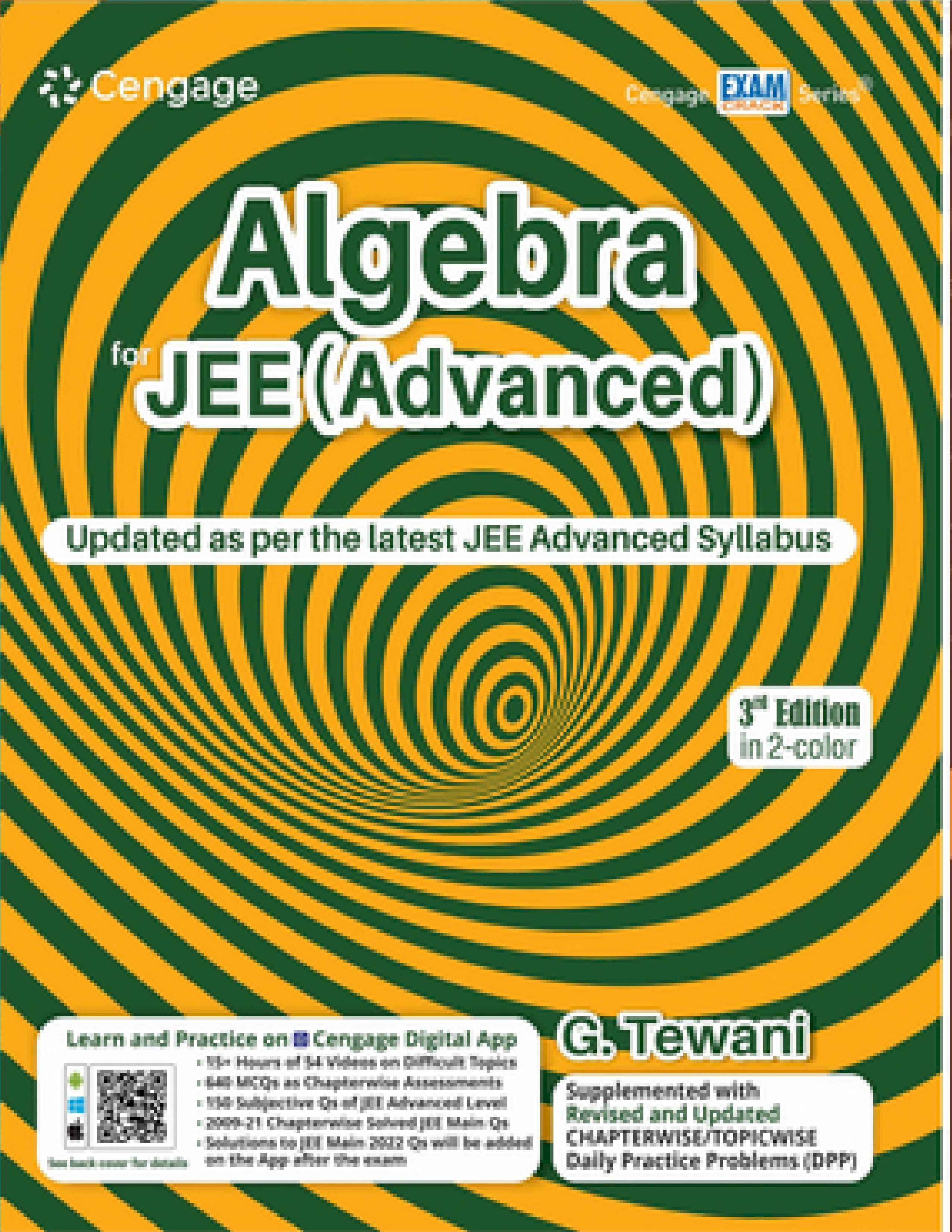 CENGAGE MATHEMATICS ALGEBRA FOR JEE (ADVANCED)
