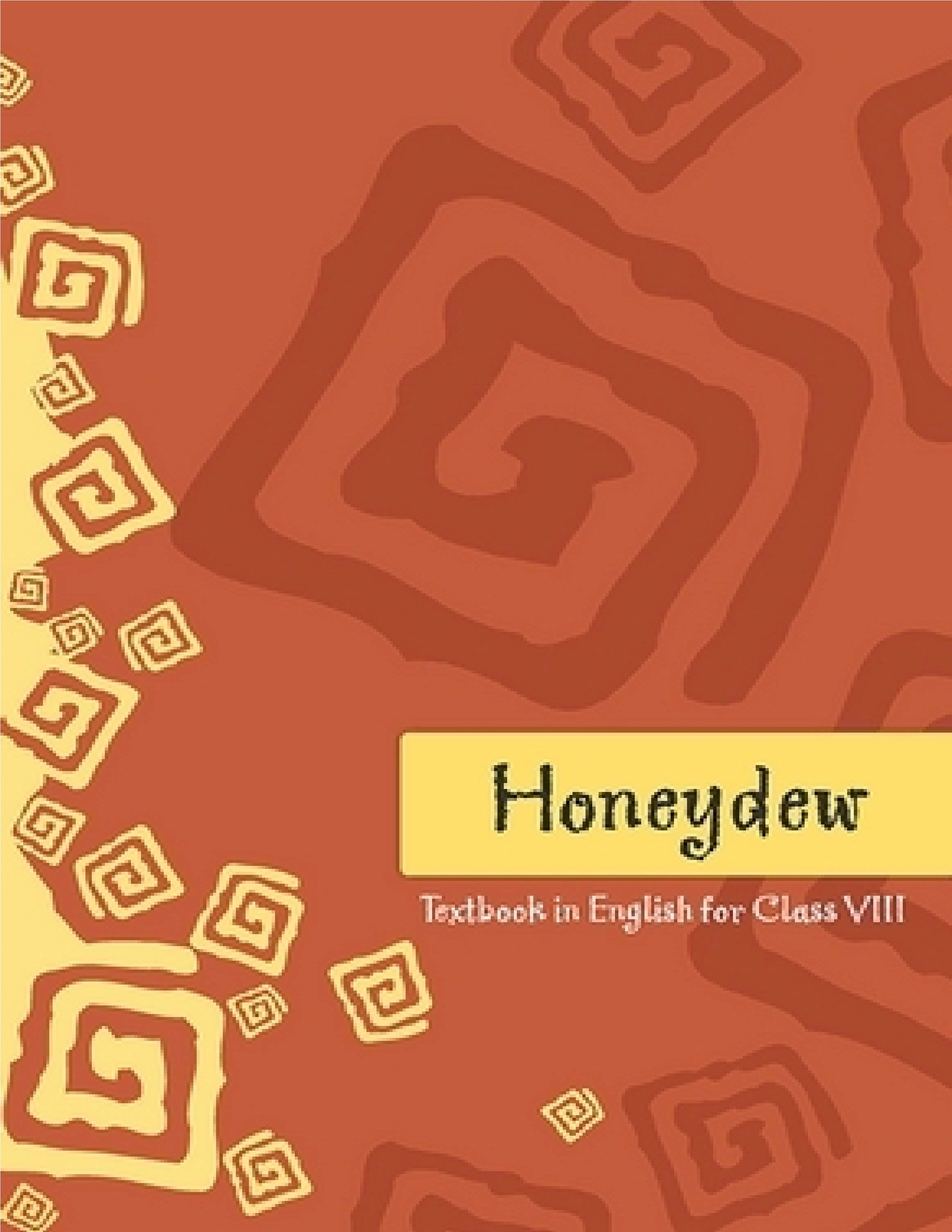 NCERT TEXTBOOK CLASS 8 ENGLISH HONEYDEW