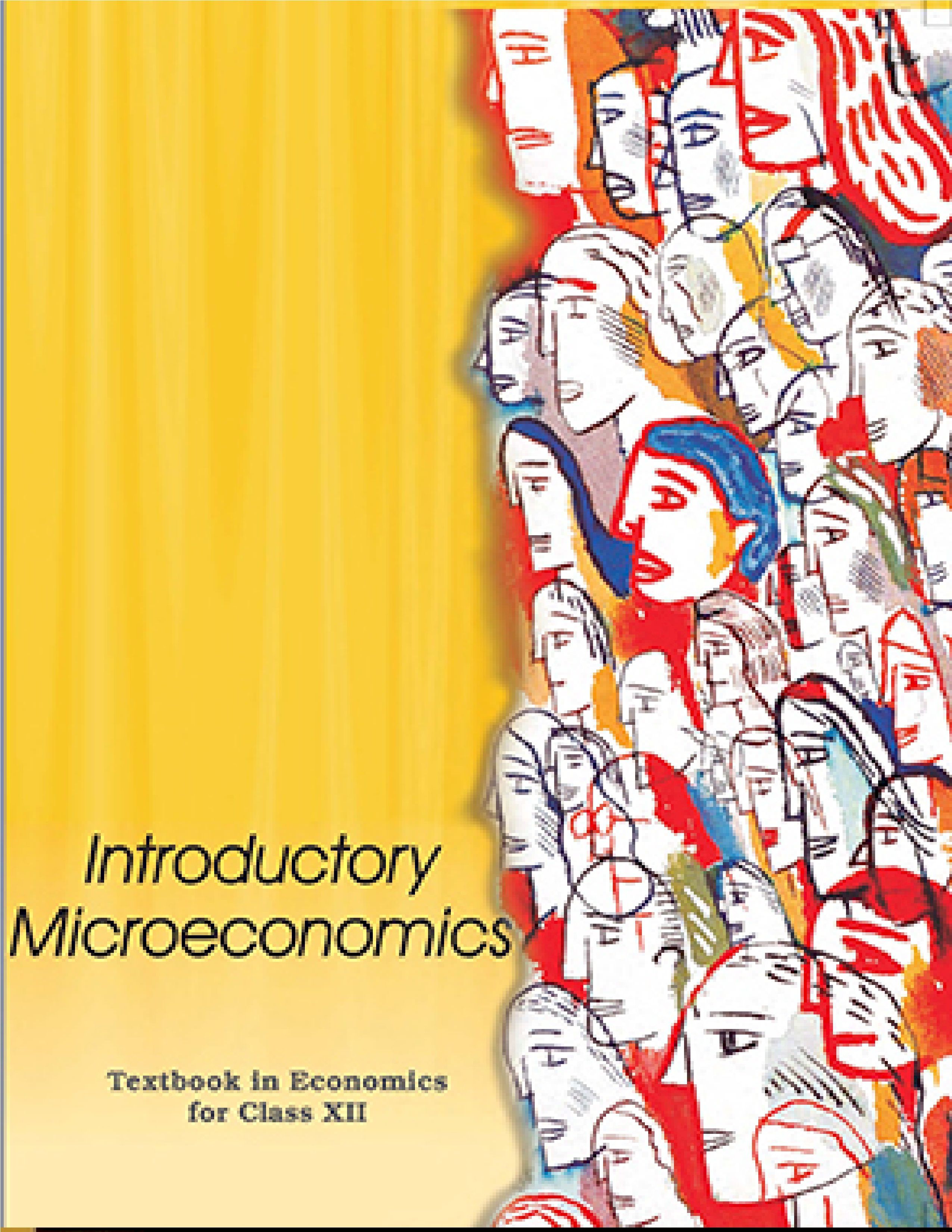 NCERT TEXTBOOK CLASS 12 ECONOMICS MICROECONOMICS