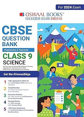 OSWAAL QUESTION BANK CHAPTERWISE & TOPICWISE CLASS 9 SCIENCE