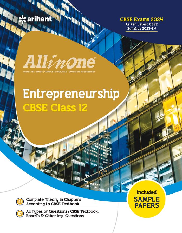 ARIHANT ALL IN ONE CLASS 12 ENTREPRENURSHIP
