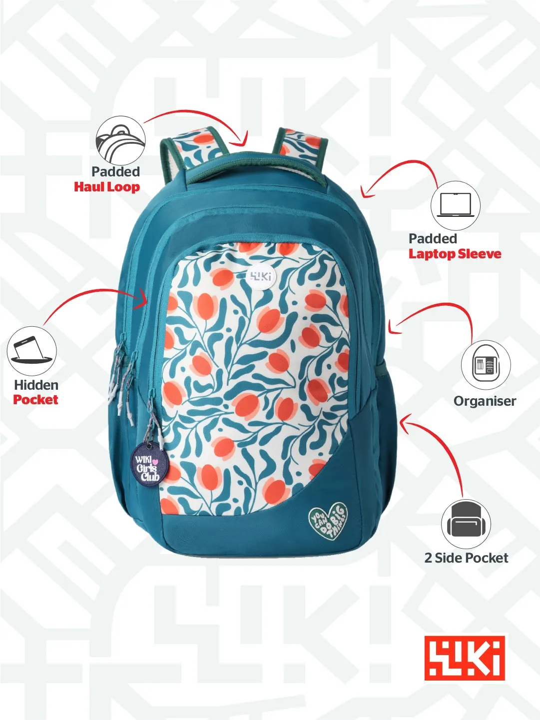 Wiki Blush 35 L Backpack - Green