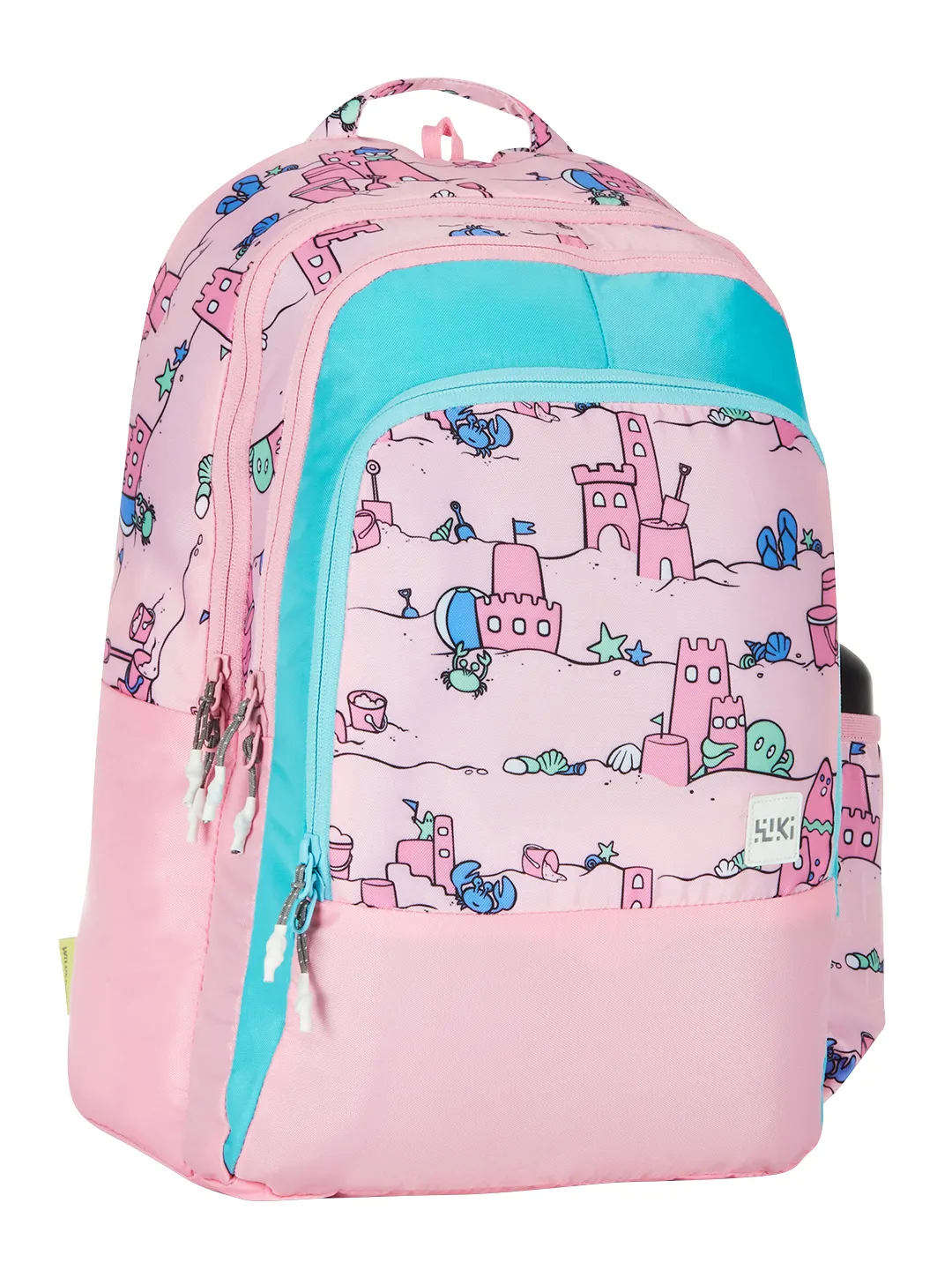 WIKI Champ 5 Sandcastle School Bag - Pink