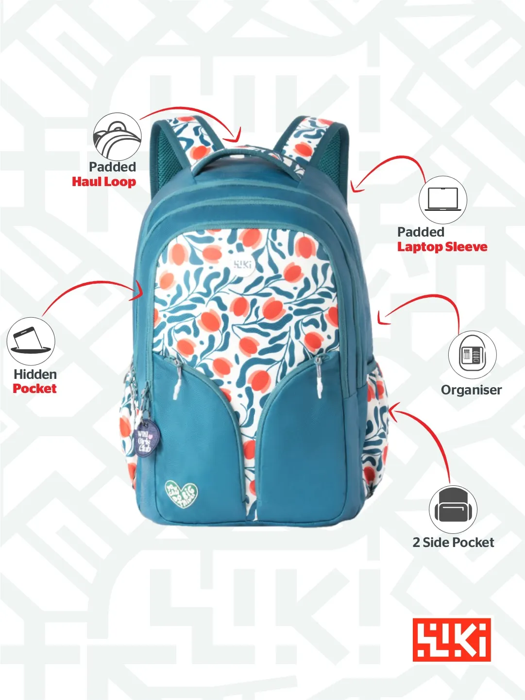 Wiki Slayy 38 L Backpack - Dark Green