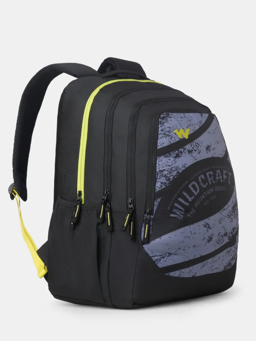 Outlander 45 Litres Laptop Backpack-Black Retro