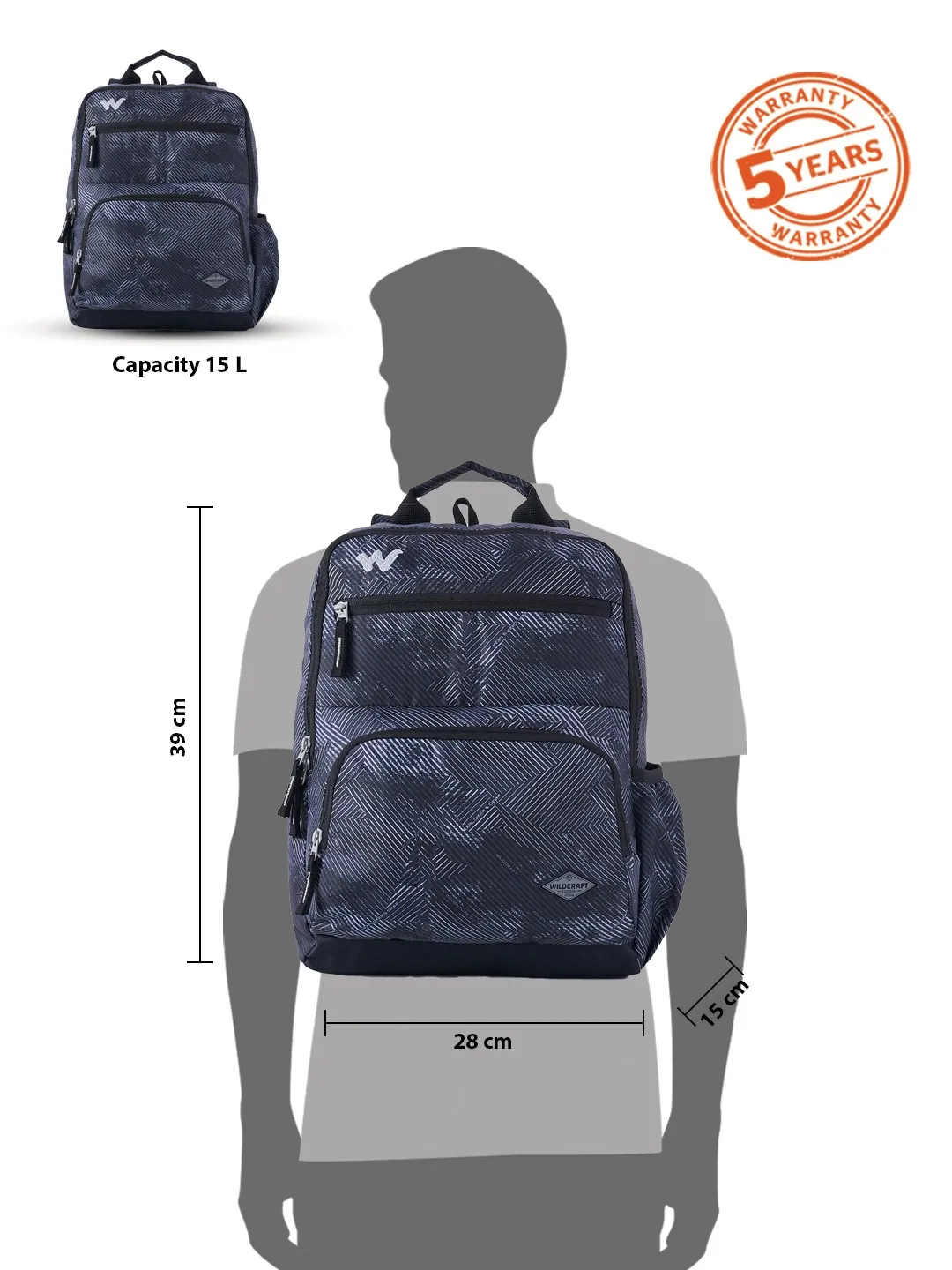 Andes 15 Backpack - Black